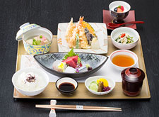 天婦羅とさぬきうどん膳