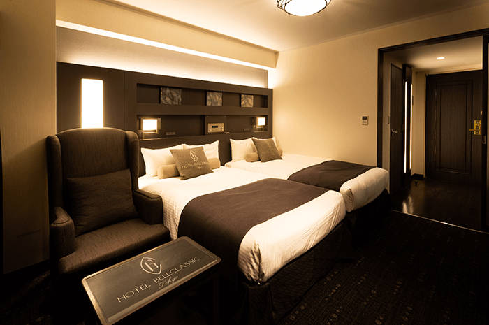 ツインルーム 宿泊 ホテルベルクラシック東京